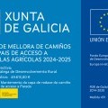 Plan marco de mellora de camios municipais de acceso a parcelas agrcolas 2024-2025